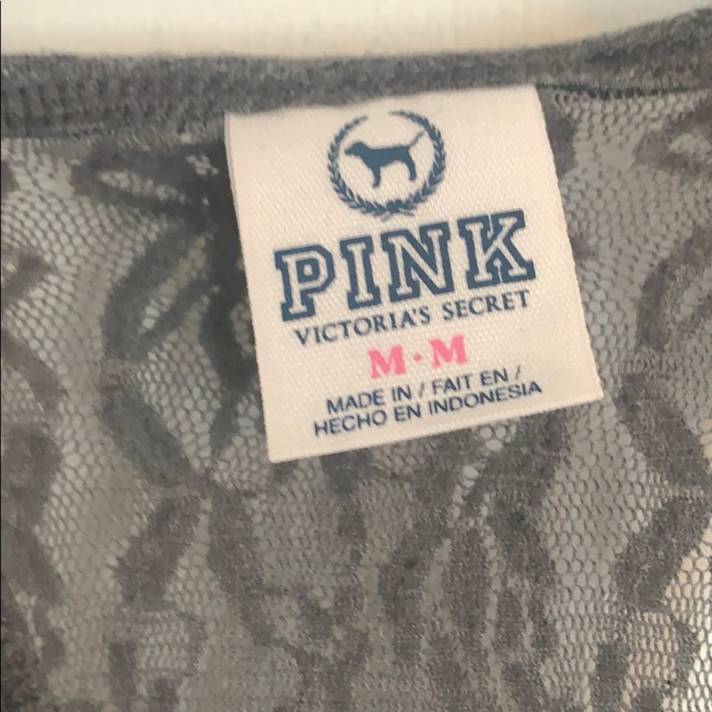 Pink Razorback lace tank - Picture 3 of 4